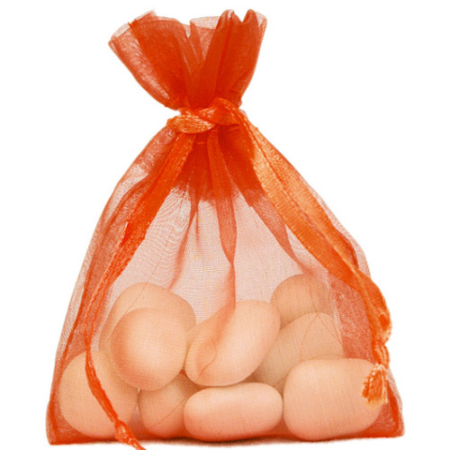 10 SAC ORGANZA ORANGE
