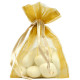 10 SAC ORGANZA OR