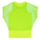 TOP EN RÉSILLE VERT FLUO (M/L)