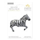BALLON METAL ZEBRE