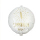 BALLON METALLIQUE COMMUNION