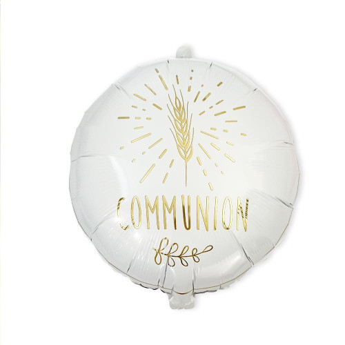 BALLON METALLIQUE COMMUNION