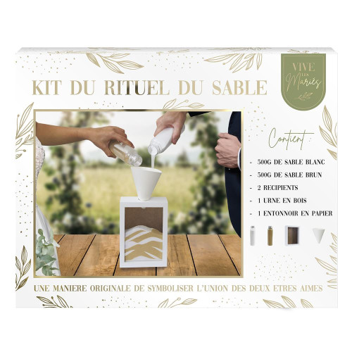JEU RITUEL SABLES MARIAGE
