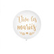 BALLON GEANT "VIVE LES MARIES"