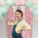 RIDEAU FRANGES GENDER REVEAL ROSE