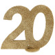 CHIFFRE ANNIVERSAIRE OR 20 ANS