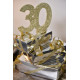 CHIFFRE ANNIVERSAIRE OR 30 ANS