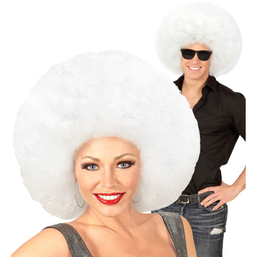 PERRUQUE BLANCHE XTRAVOLUME