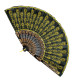 EVENTAIL DENTELLE OR