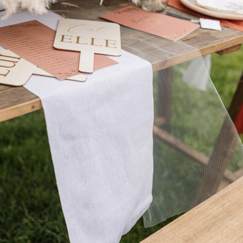 ROULEAU TULLE 48CMX7M BLANC