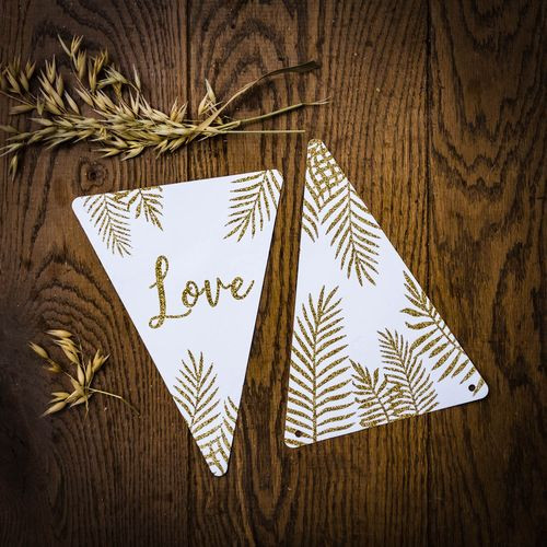 5 FANIONS FOUGERE LOVE BLANC