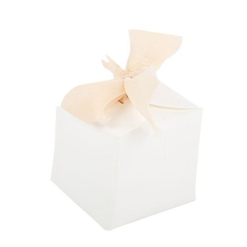 8 CONTENANTS BLANC + RUBAN MOUSSE