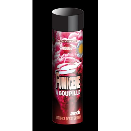 FUMIGENE A GOUPILLE 1MN ROUGE