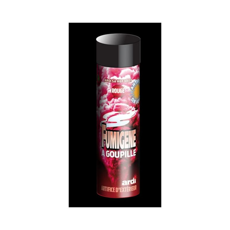 FUMIGENE A GOUPILLE 1MN ROUGE