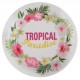 10 ASSIETTE TROPICAL MUKTICOLO