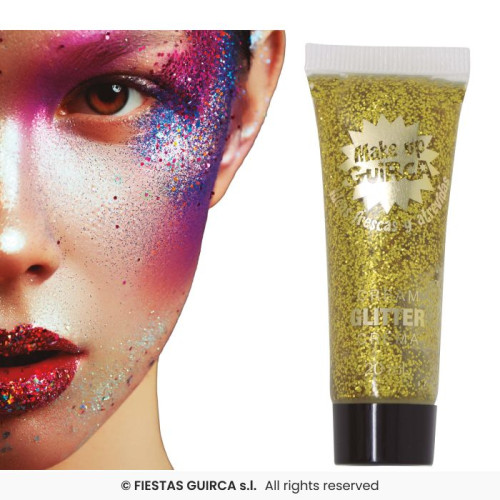 TUBE GEL GLITTER OR