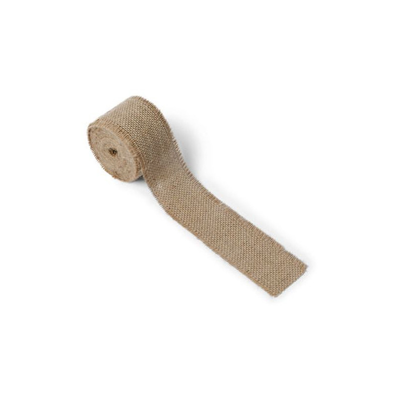 RUBAN JUTE NATURELLE 5CMX5M
