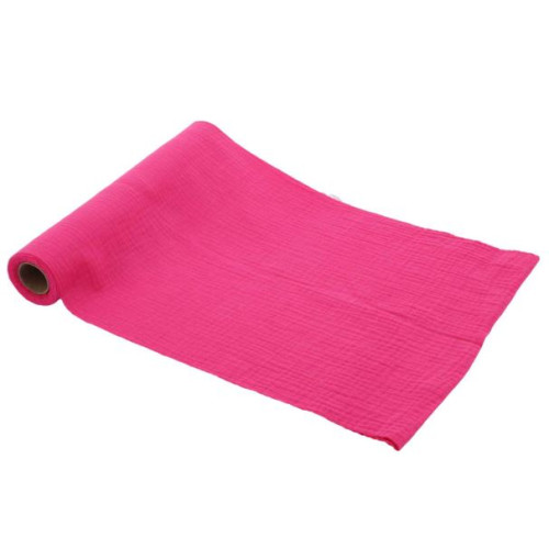 CH. DE TABLE CHEESECLOTH FRAMBOISE