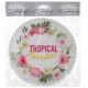 10 ASSIETTE TROPICAL MUKTICOLO