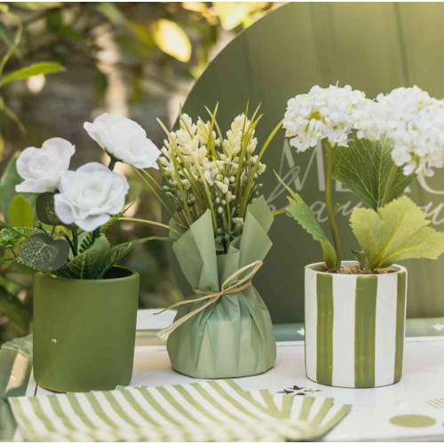 COMPO HORTENSIAS AVEC FEUILLAGE