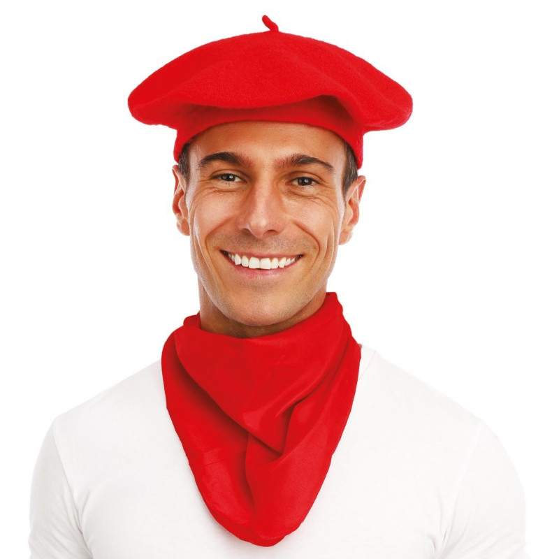 FOULARD ROUGE BASQUE