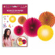 ROSACES X 3 FLORAL