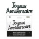 BALLON GUIRLANDE J.ANNIV NOIR