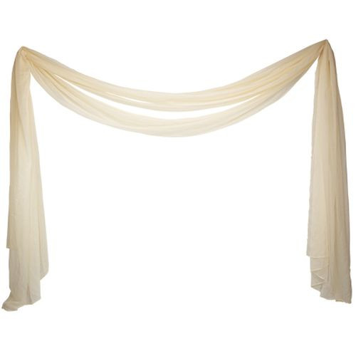 VOILE POUR ARCHE CEREMONIE CREME
