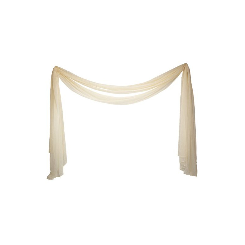 VOILE POUR ARCHE CEREMONIE CREME
