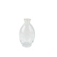 VASE VERRE ELISABETH LISERE OR