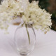 VASE VERRE ELISABETH LISERE OR