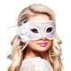 MASQUE DENTELLE MYSTIQUE BLANC