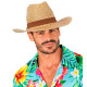CHAPEAU DE SAFARI EN PAILLE