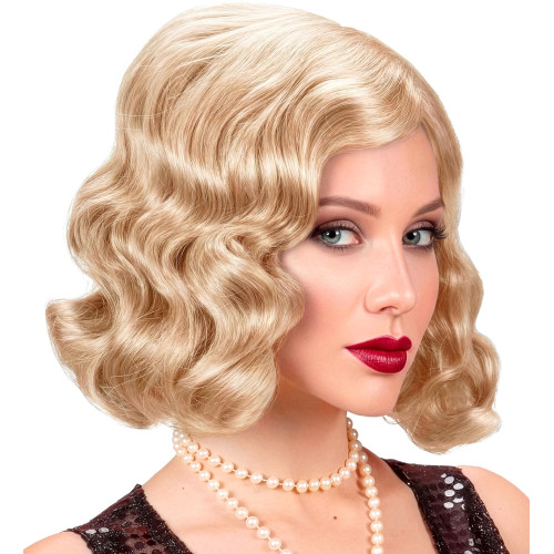 PERRUQUE ANNEES 20 BLONDE