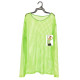 TEE-SHIRT RÉSILLE VERT FLUO M/L