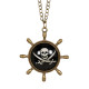 COLLIER ROUE DE PIRATE