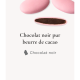 250GR DRAGEE CHOC VELOURS ROSE