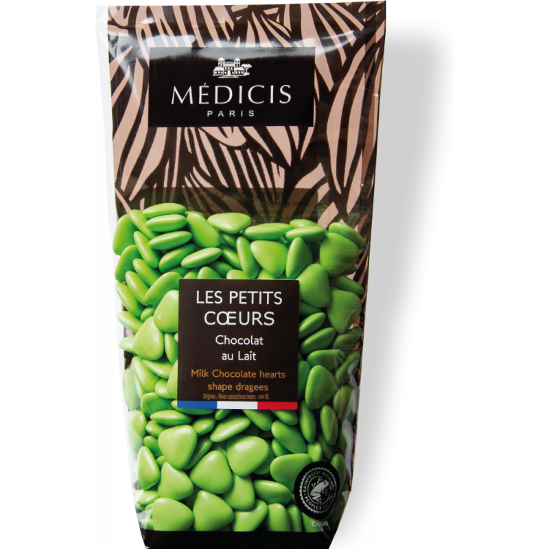 250GR PTE COEUR CHOC VERT BAMBOU