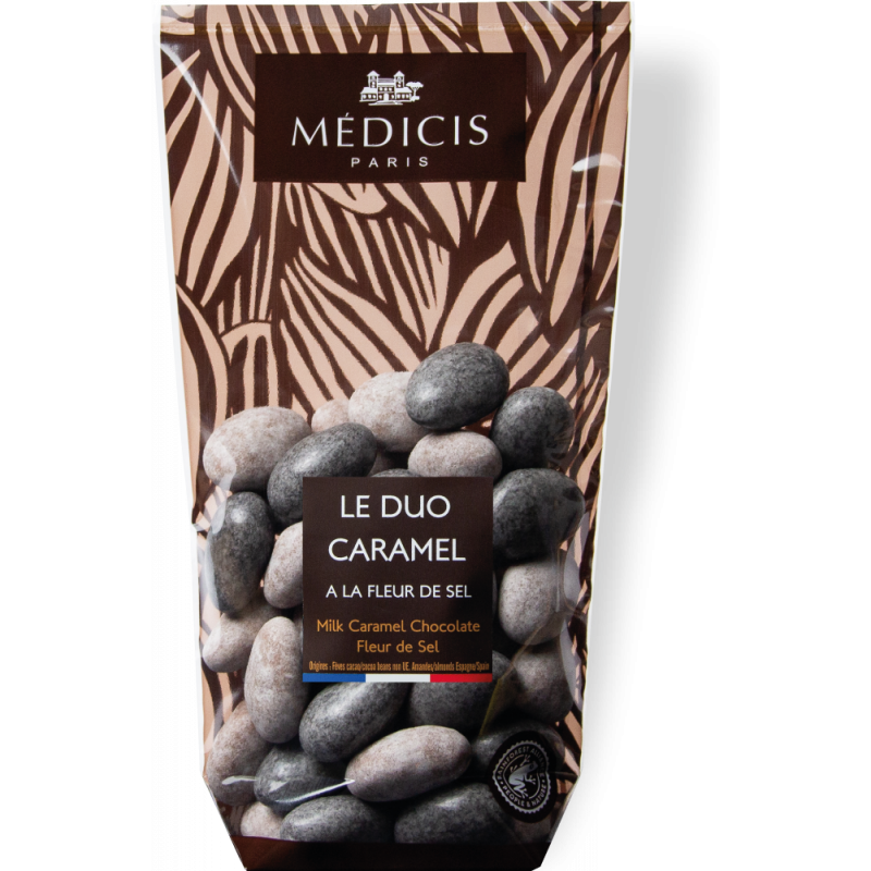 200 GR DUO CARAMEL FLEUR SEL