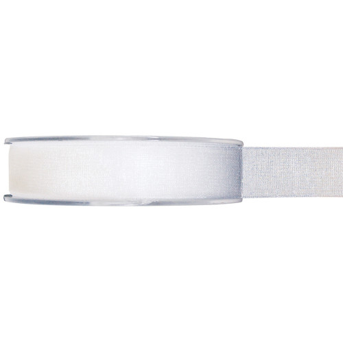RUBAN ORGANDI BLANC 15MMX20M