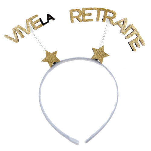 SERRE TETE VIVE RETRAITE PAILLETTE