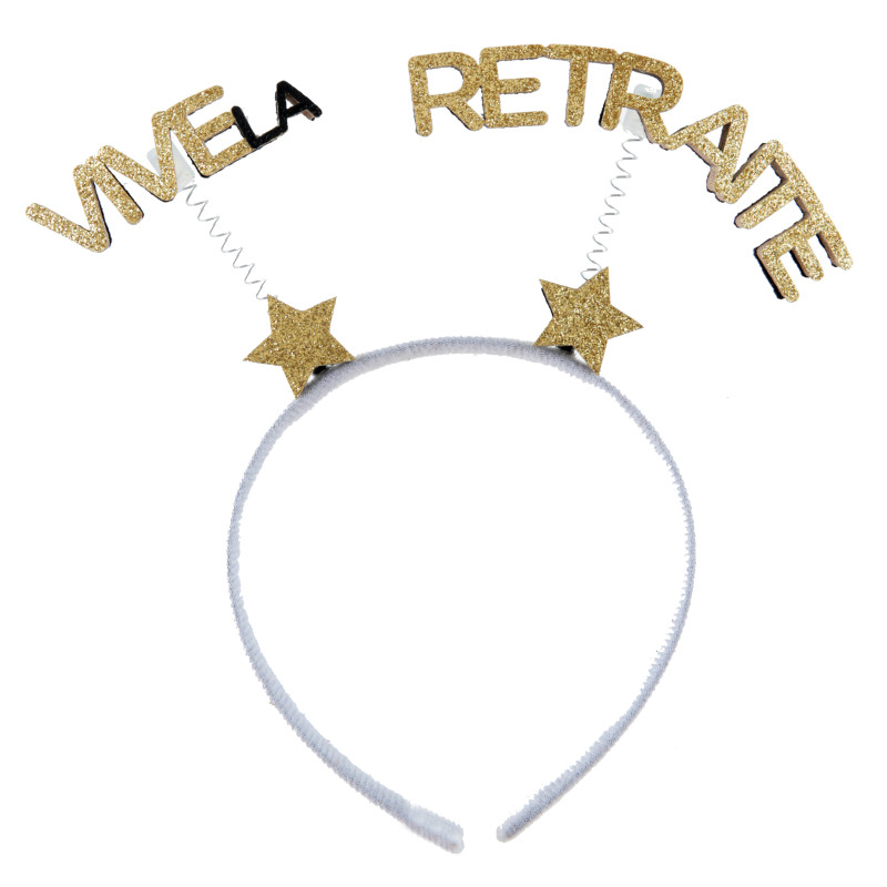 SERRE TETE VIVE RETRAITE PAILLETTE