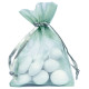 10 SAC ORGANZA EUCALYPTUS