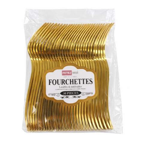 30 FOURCHETTES OR
