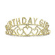 DIADEME BIRTHDAY GIRL COEUR DORE