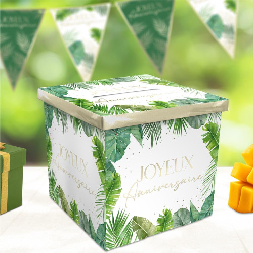 URNE ANNIVERSAIRE TROPICAL