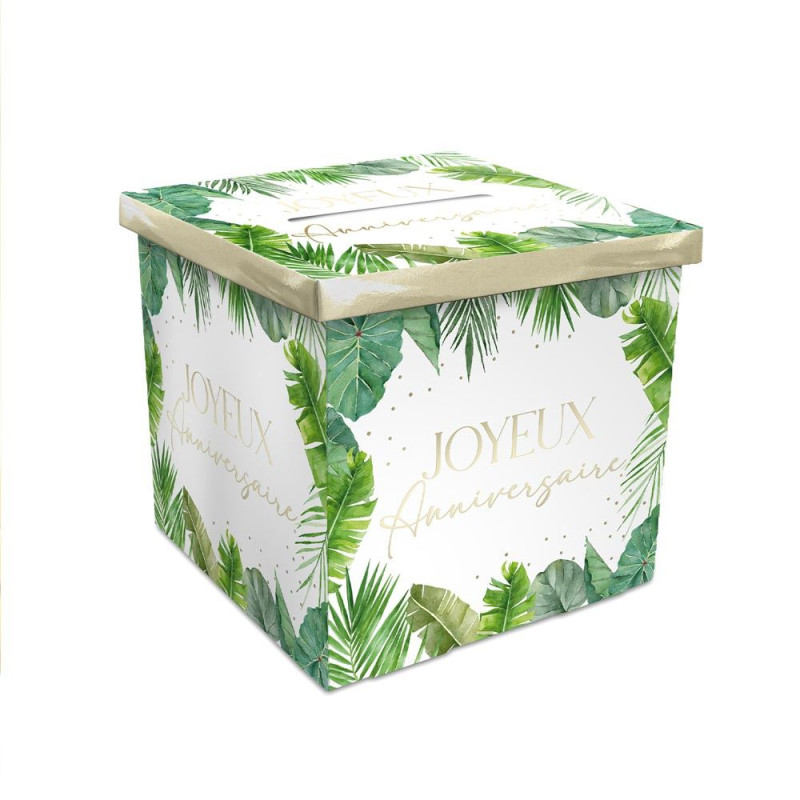 URNE ANNIVERSAIRE TROPICAL