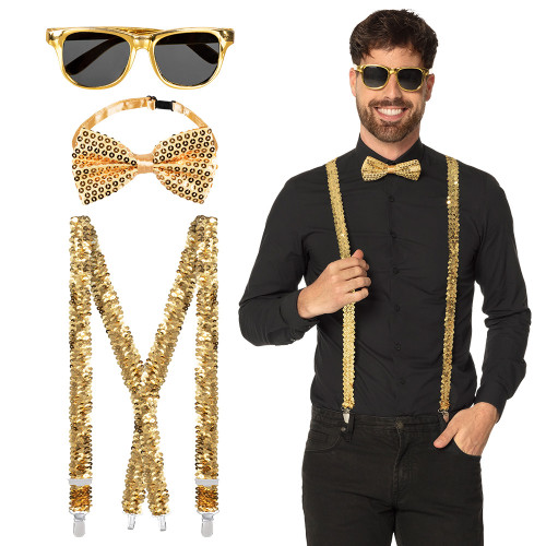 ACCESSOIRES DE FETES OR