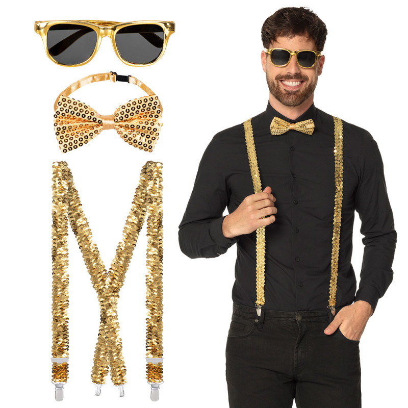 ACCESSOIRES DE FETES OR