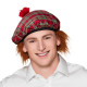 BERET ECOSSAIS+POMPON